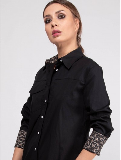 Рубашка Ofisu black